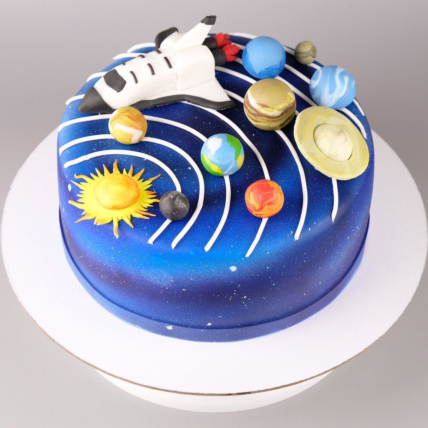 Space Solar System Cake | Space Cake, Solar System, Birthday… | Flickr