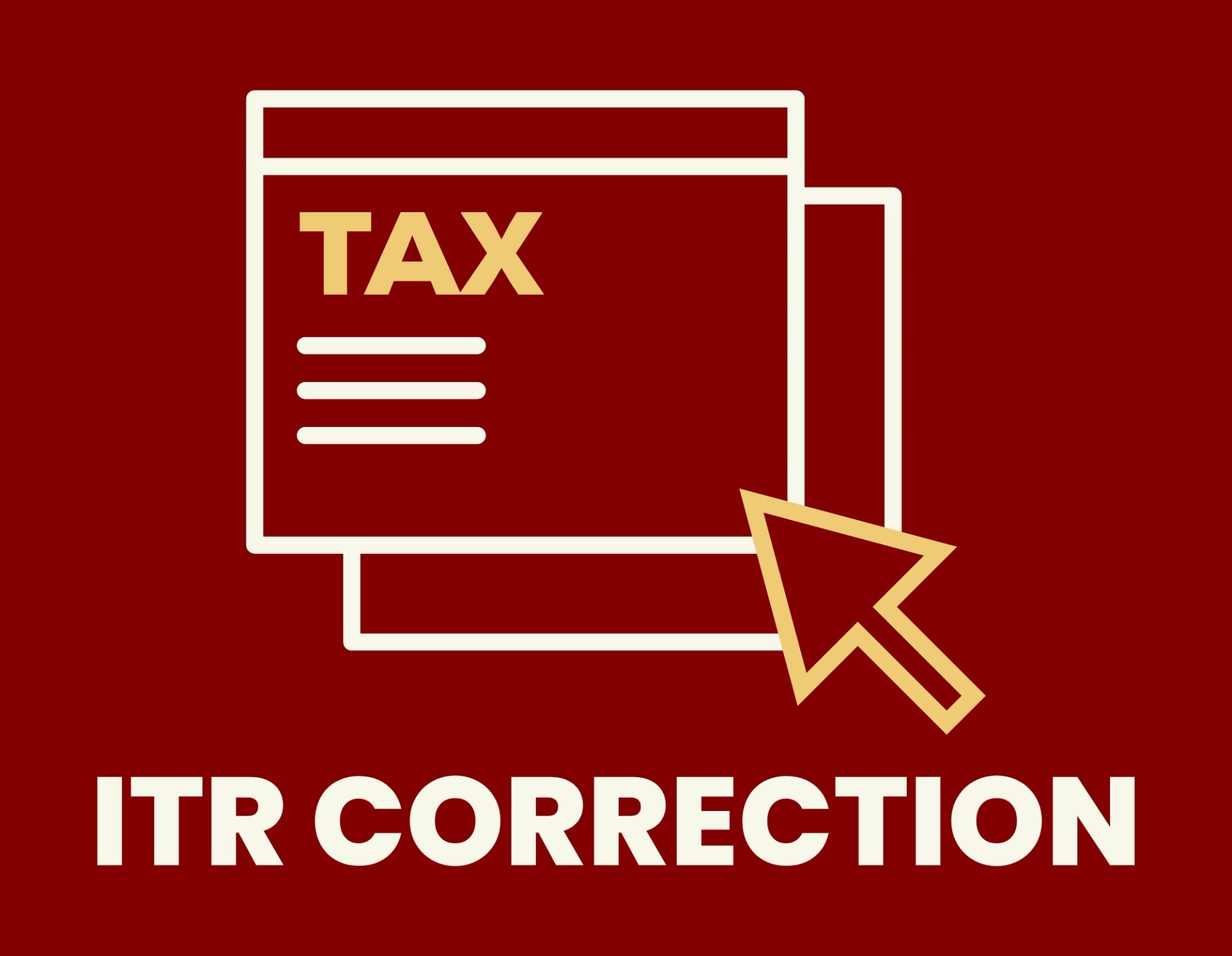 Income Tax Return(Correction)