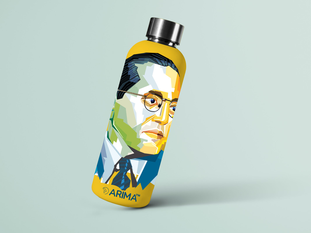 ARIMA 980ml Arima UV & 3D Printed - Ambedkar - Yellow - YELLOW, https://youtu.be/Dgdem09WjXg, 0.32