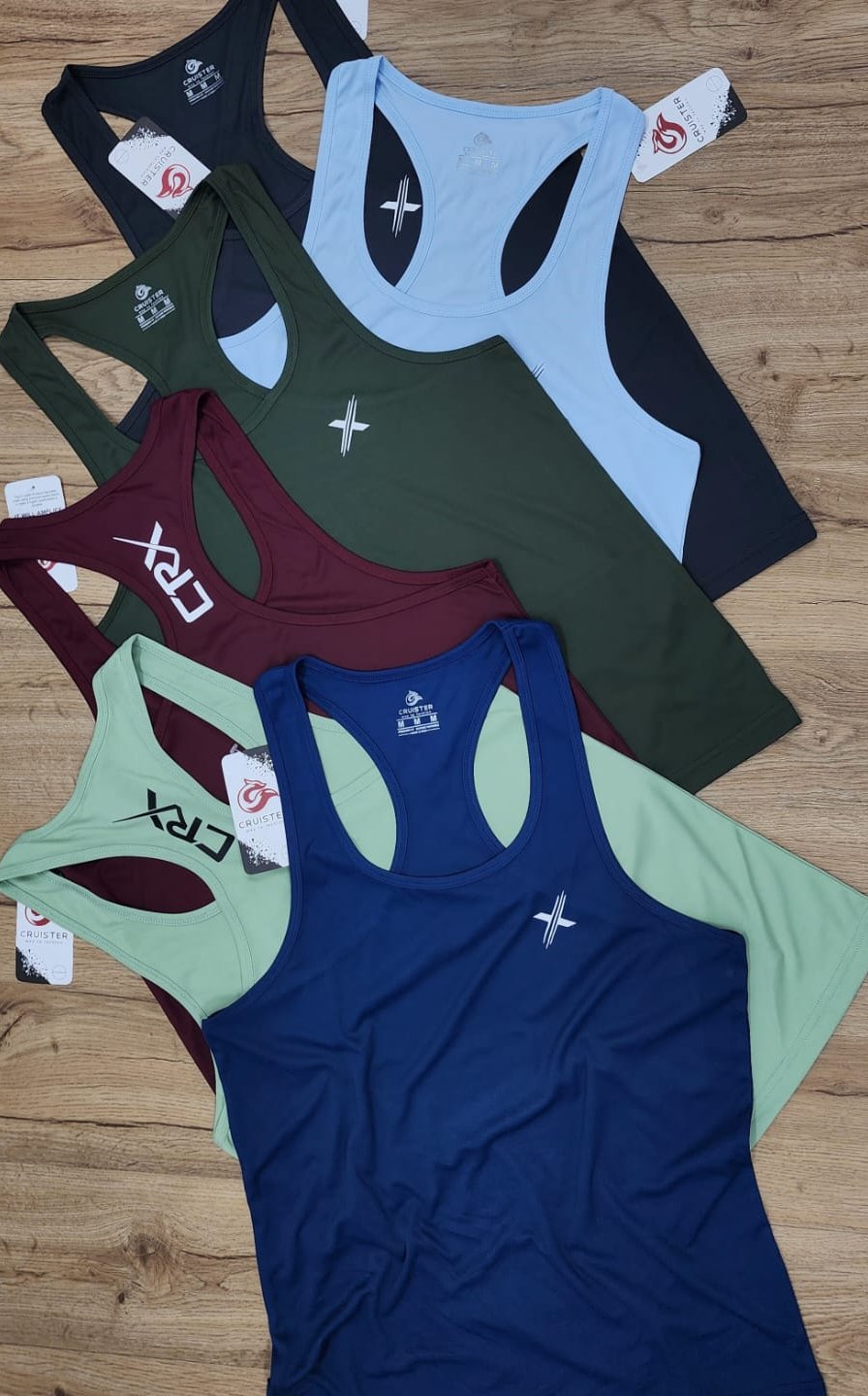 CR0004-Set Of 4 Pcs@110/Pc-Sports Drifit 2 Way Fabric Sando/Tank top/Gym Vest-CR0004-UP14-S02-WYN - M-1, L-1, XL-1, XXL-1, Wine