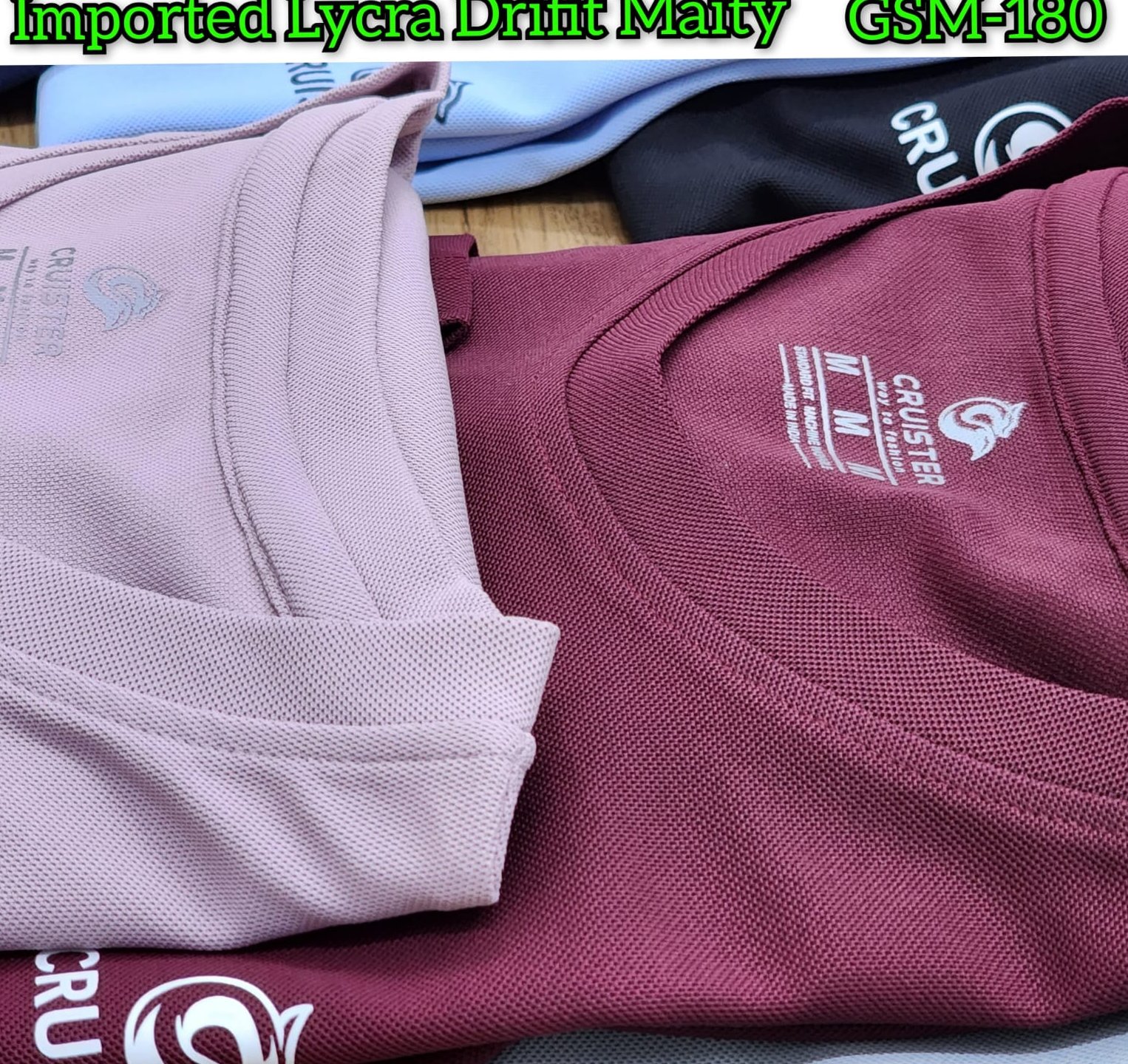 CR3001-Set Of 4 Pcs@187/Pc-Sports Drifit Matty Full Sleeves T-Shirt-CR3001-RM18-S02-DOL - M-1, L-1, XL-1, XXL-1, Dark Olive