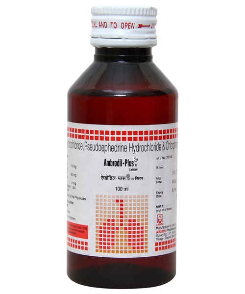 New Ambrodil Plus Syrup  - Prescription Required