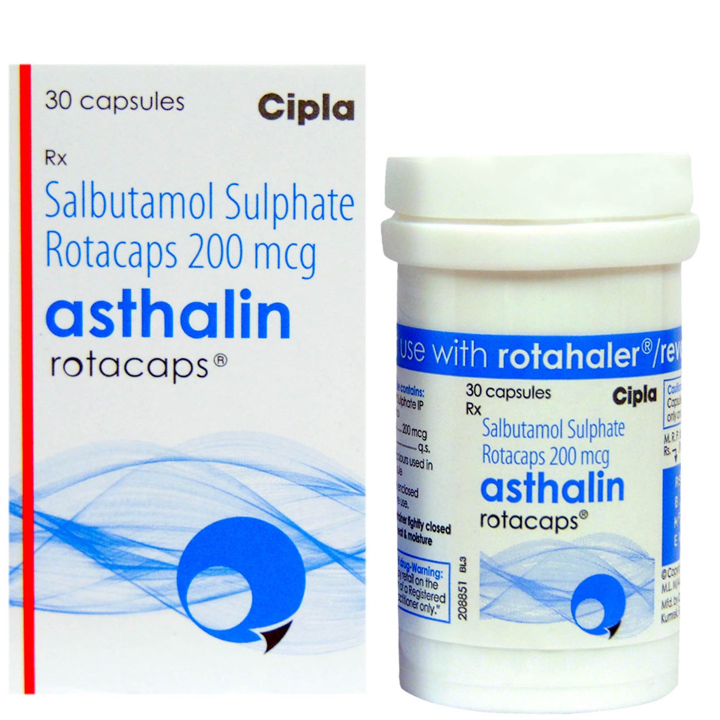 Asthalin Rotacaps  - Prescription Required