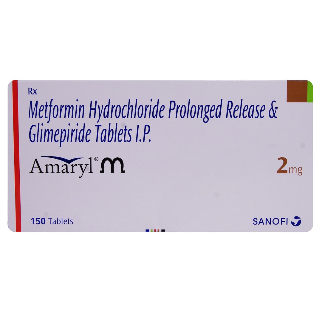 Amaryl M 2mg Tablet  - Prescription Required