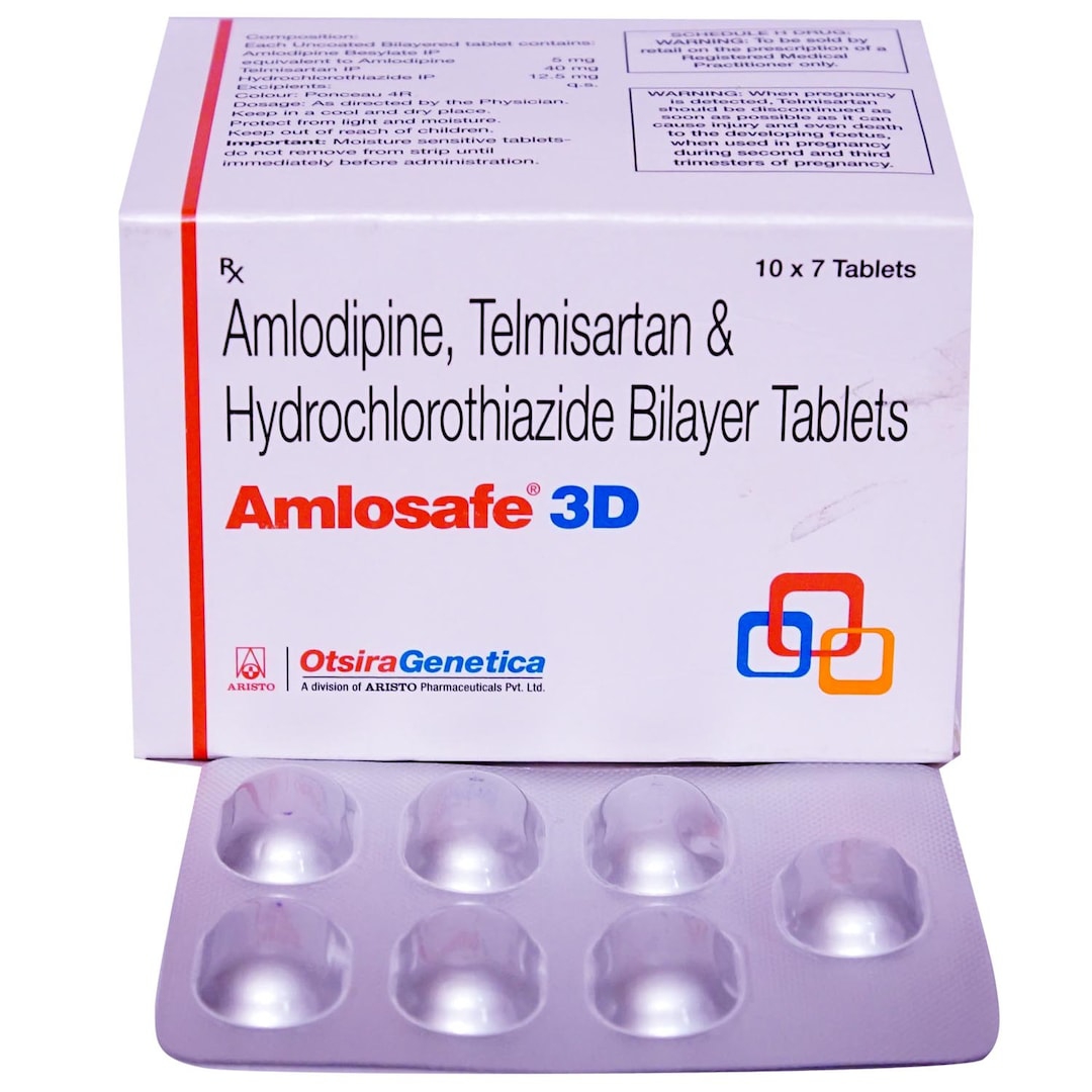 Amlosafe 3D Tablet   - Prescription Required