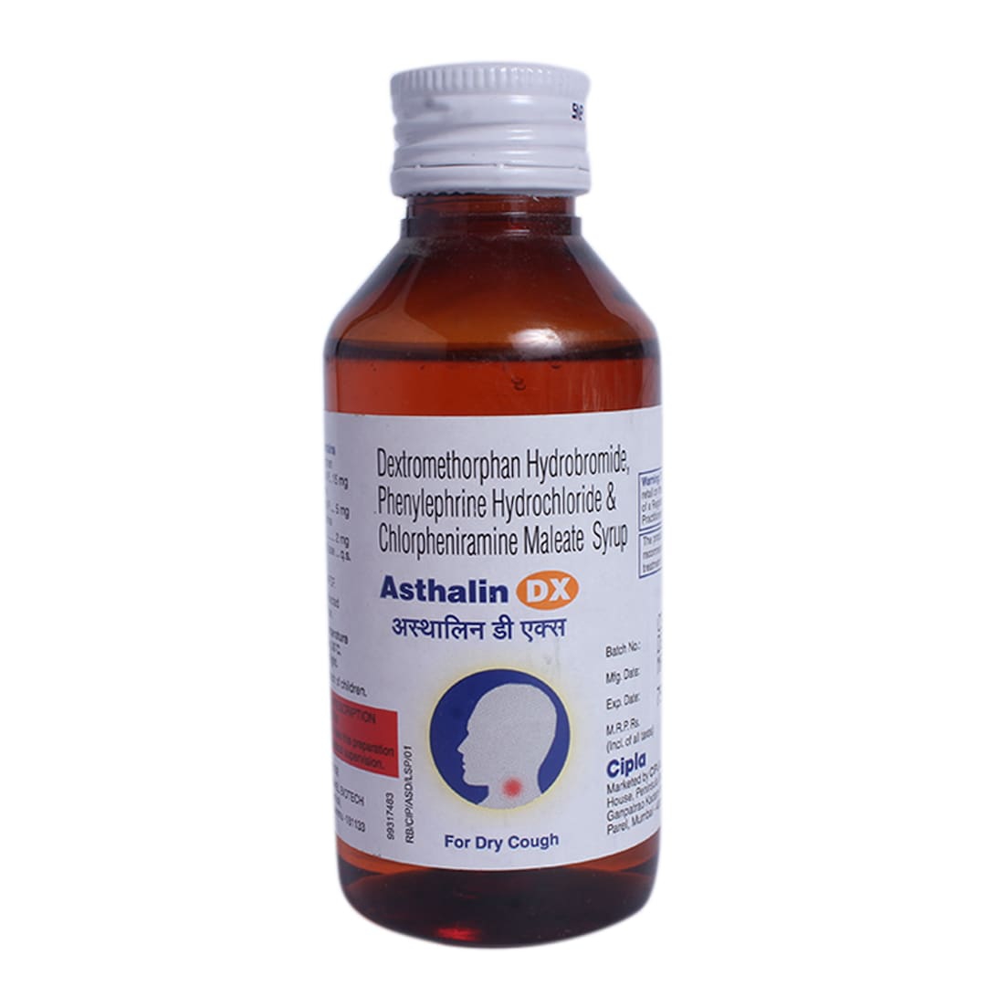 Asthalin DX Syrup - Prescription Required