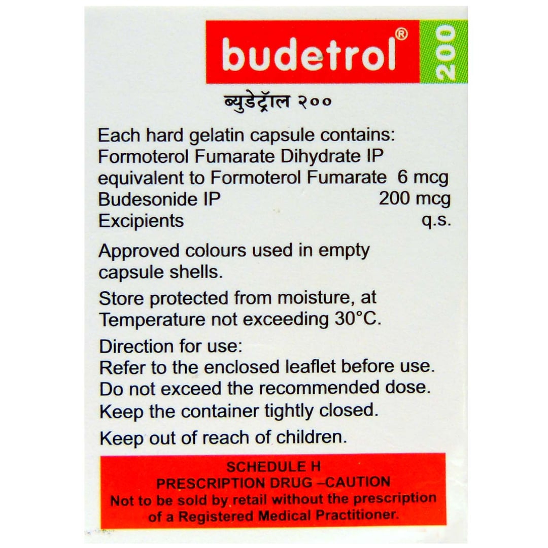 Budetrol 200 Rotacap  - Prescription Required