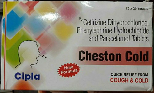 Cheston Cold Tablet  - Prescription Required