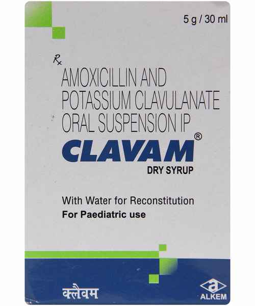Clavam Dry Syrup  - Prescription Required