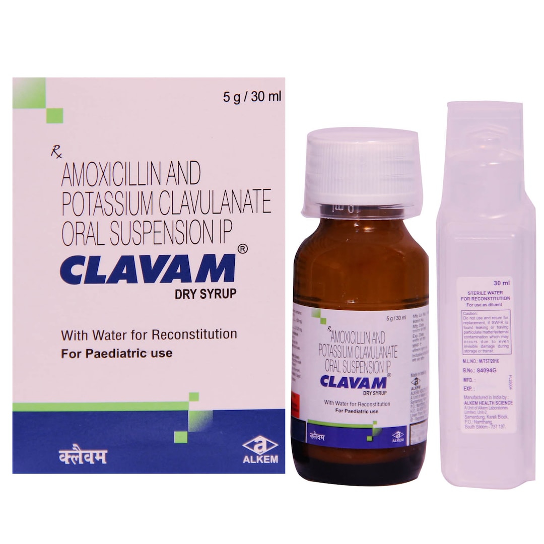 Clavam Dry Syrup  - Prescription Required