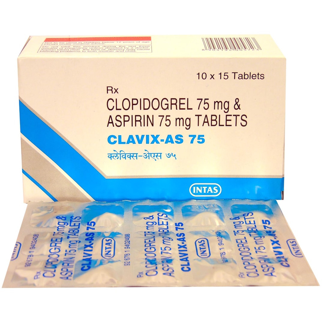 Clavix-AS 75 Tablet  - Prescription Required