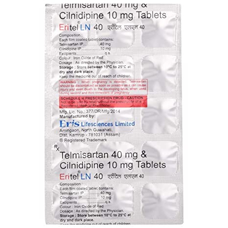 Eritel LN 40 Tablet  - Prescription Required