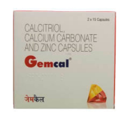 Gemcal Soft Gelatin Capsule 