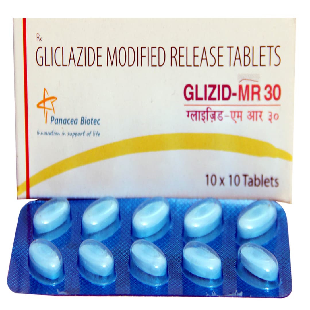 Glizid-MR 30 Tablet  - Prescription Required