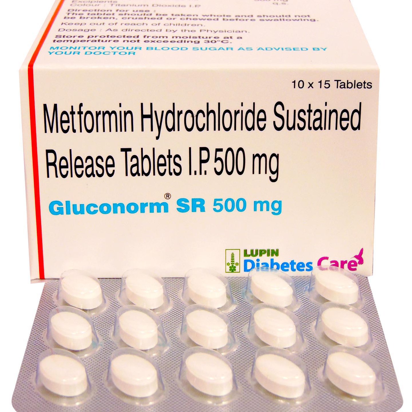 Gluconorm SR 500mg Tablet  - Prescription Required