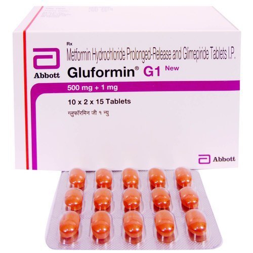 Gluformin G 1 Tablet  - Prescription Required