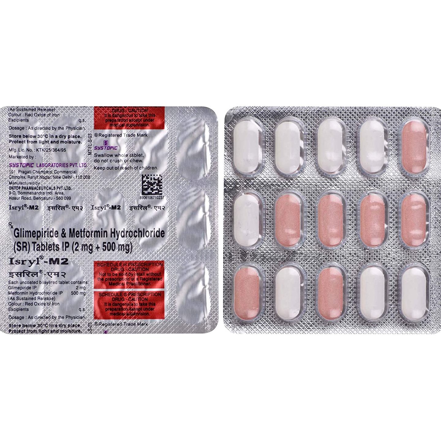Isryl-M2 Tablet  - Prescription Required