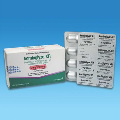 Kombiglyze XR 5mg/500mg Tablet  - Prescription Required