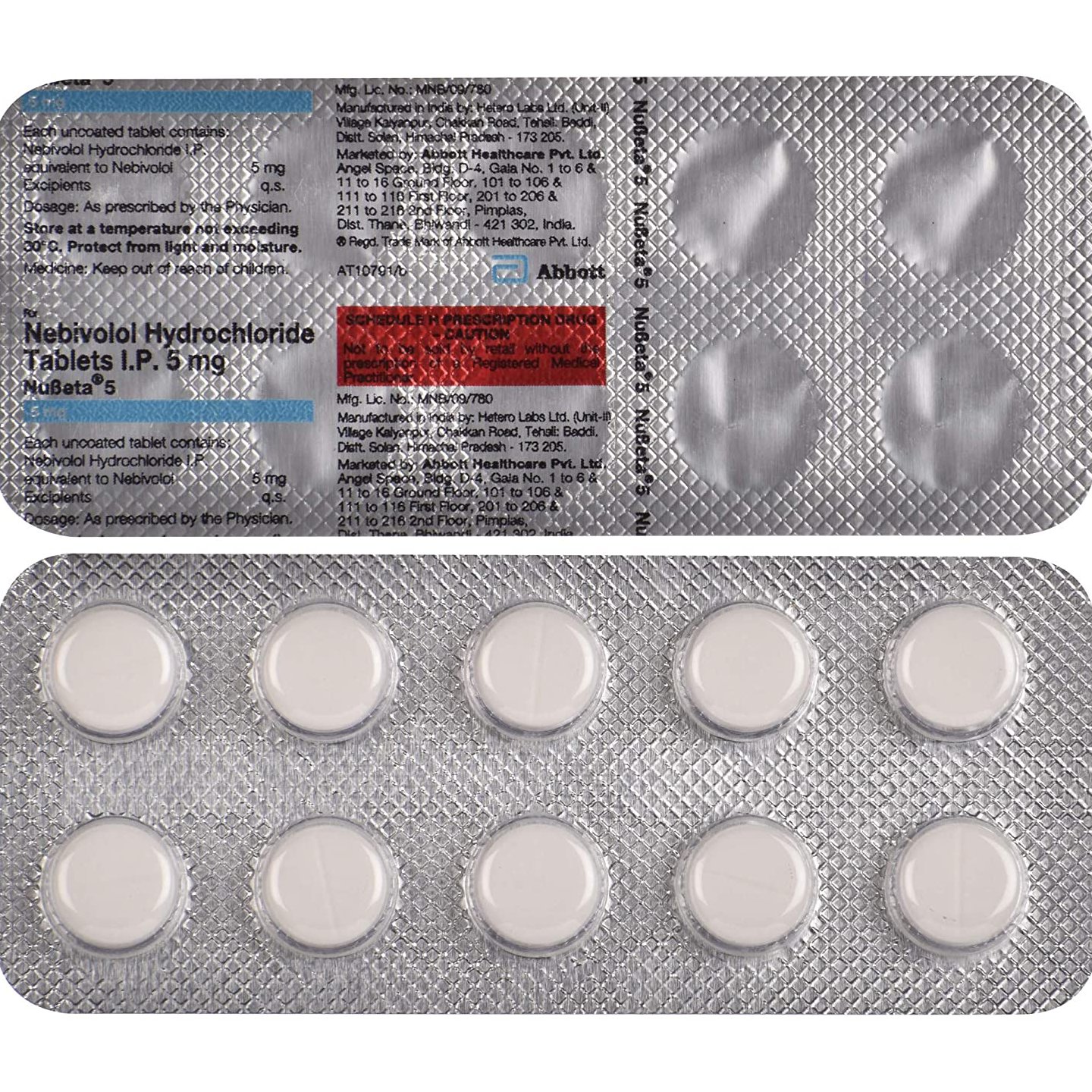 Nubeta 5 Tablet  - Prescription Required