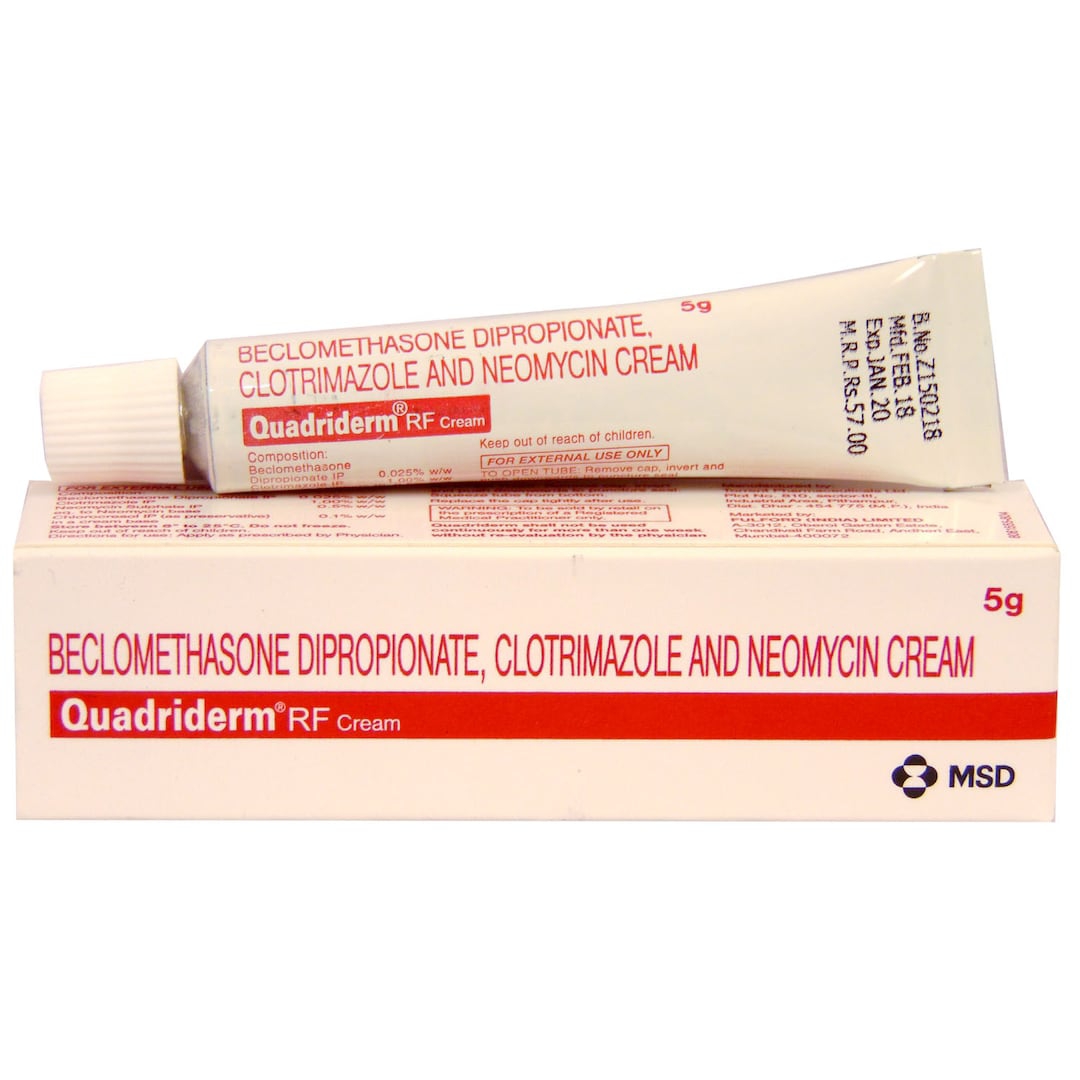 QUADRIDERM CREAM 5GM