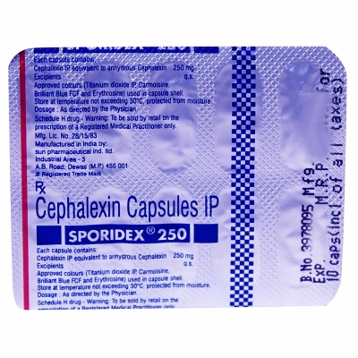 SPORIDEX 250 CAP 1*10