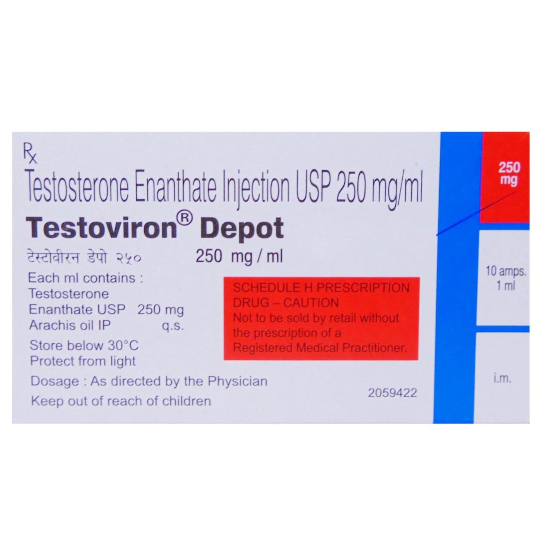 TESTOVIRON DEPOT 250MG 1 VIAL