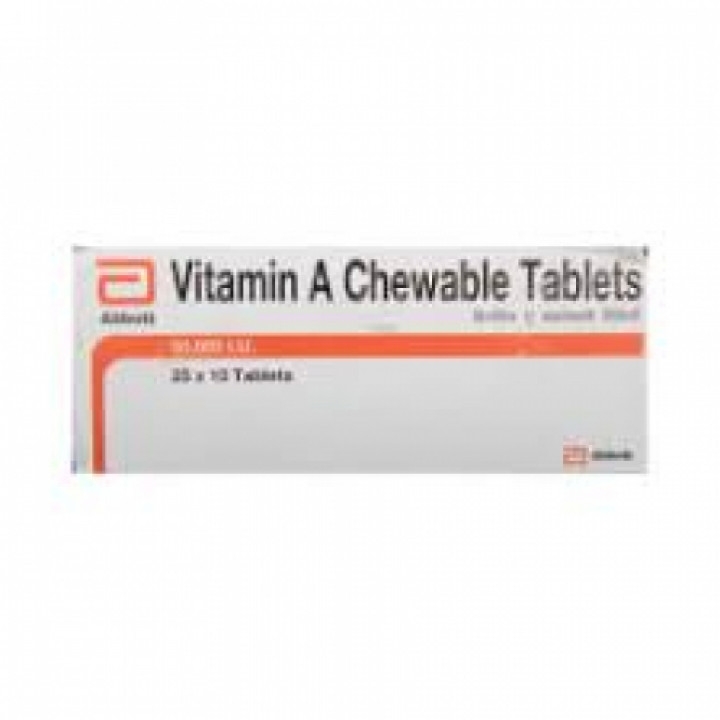 VITAMIN A CHEW TAB 1*10