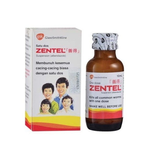 ZENTEL SUSP 10ML