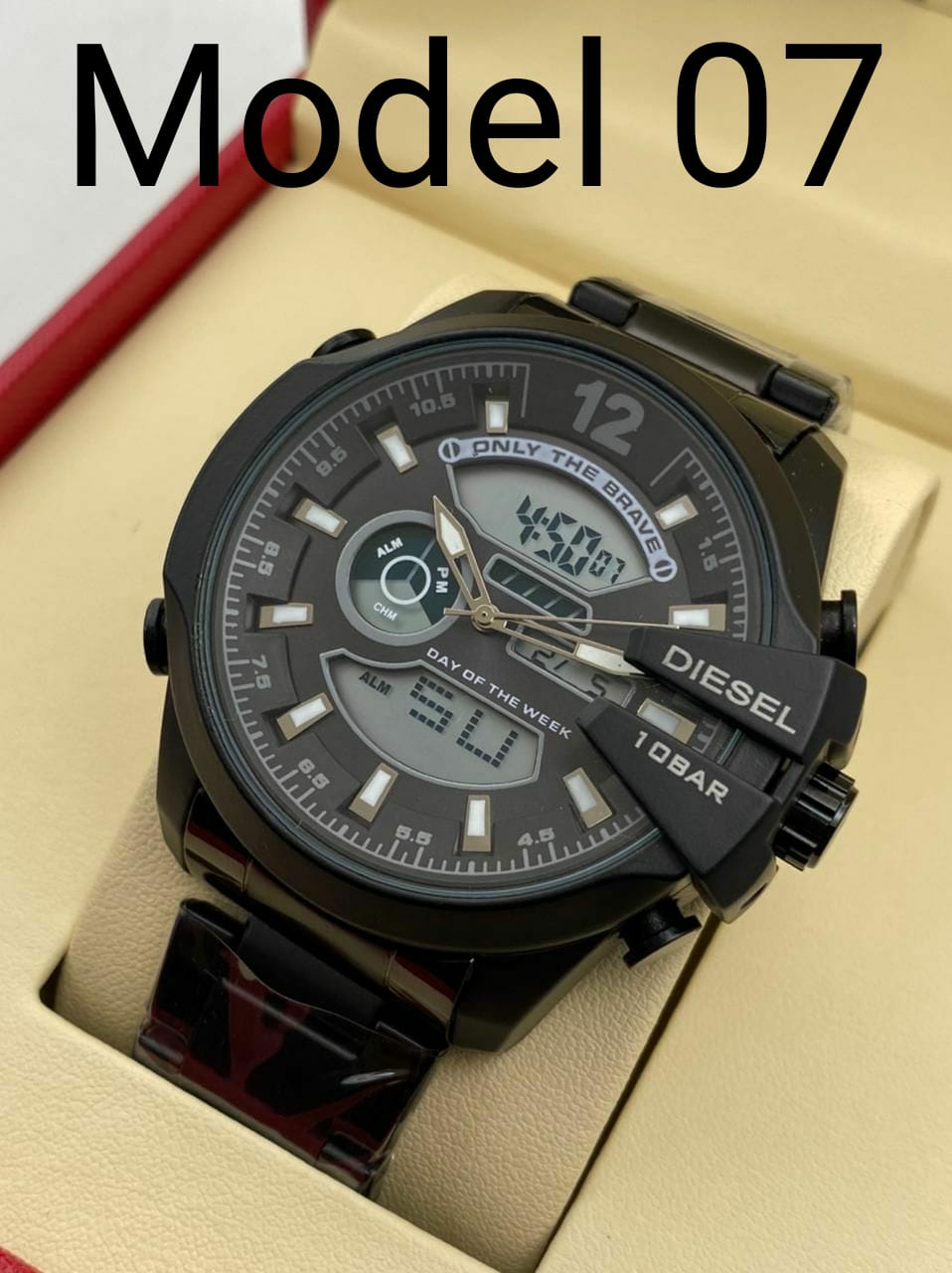 DIESEL10 BAR NEW LOOK LUXURY WATCH - Model 2