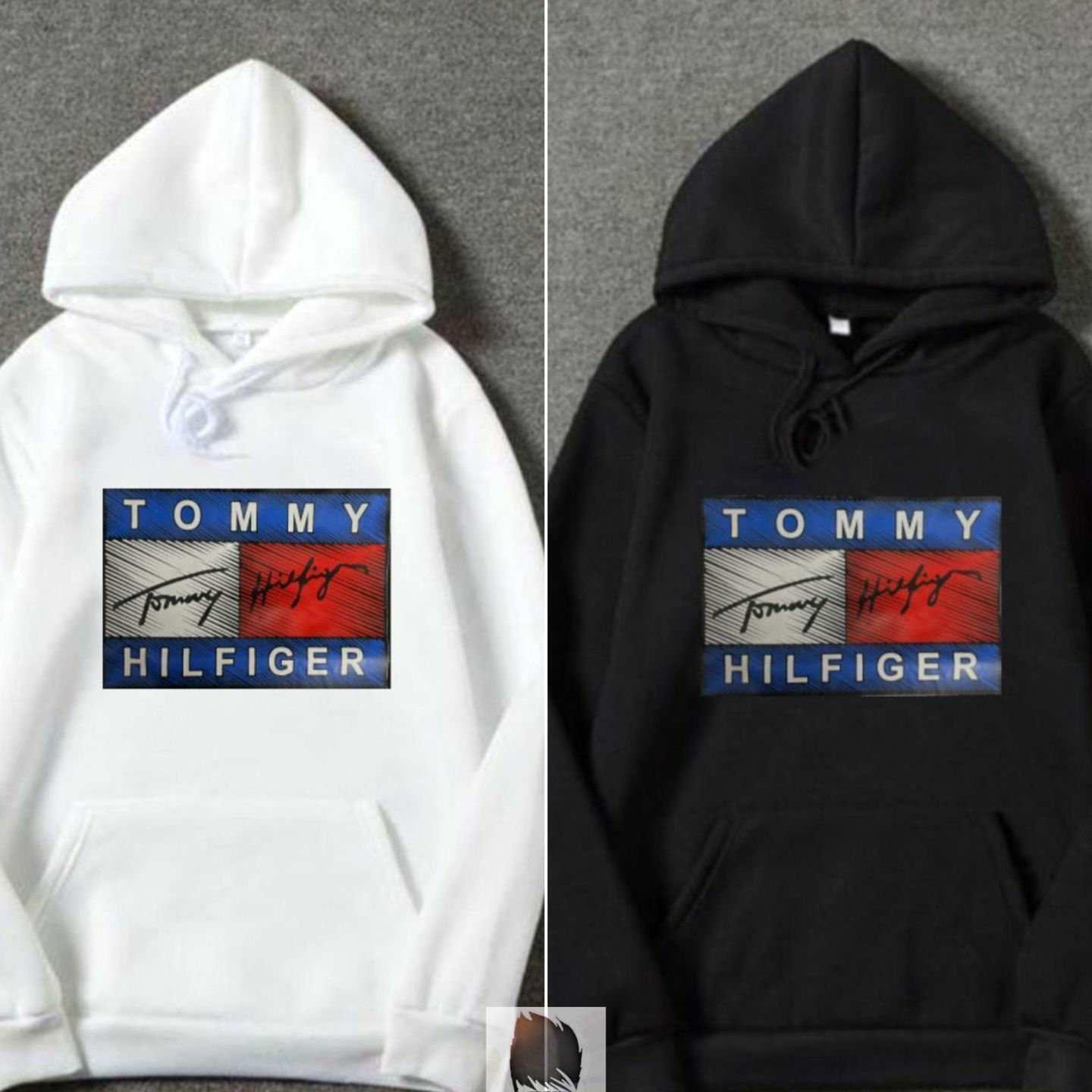 Tommy Hoodie - White, L