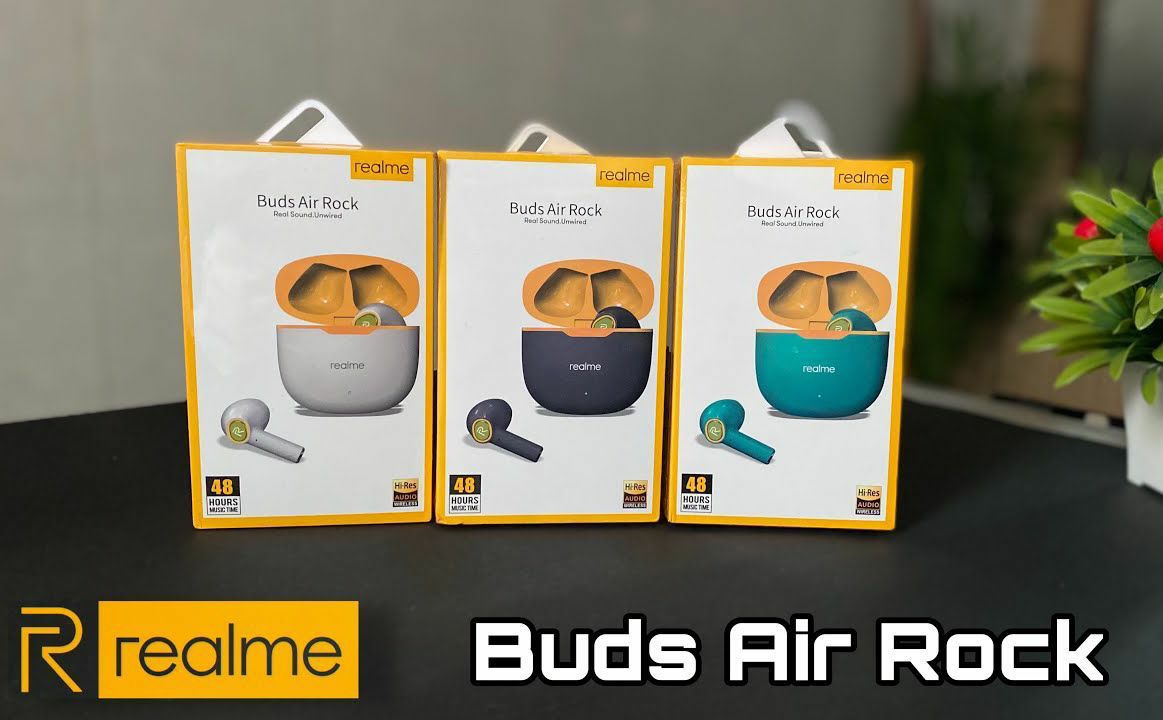 REALME BUDS AIR ROCK - White