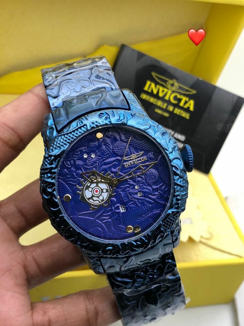 Invicta Quartz Men's Watch - Blue Dial