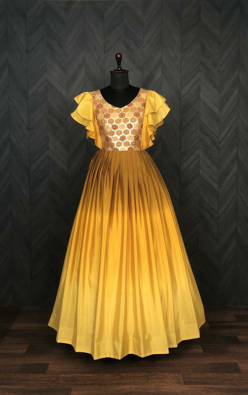 Chinon Gown - Yellow