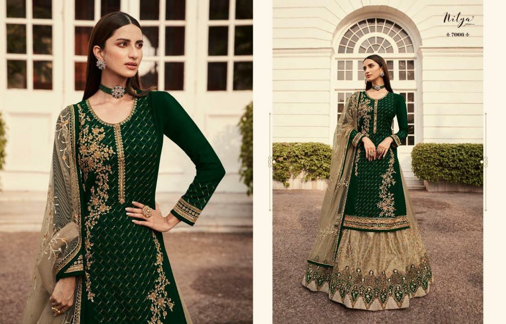 Nitya Gharara Style Salwar Kameez - 7002