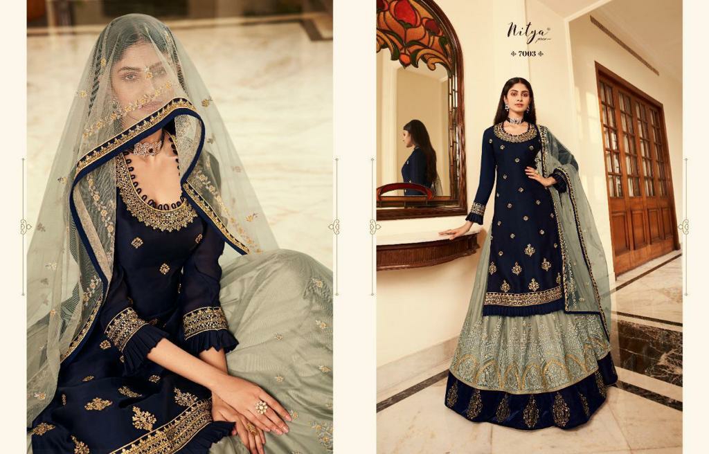 Nitya Gharara Style Salwar Kameez - 7002