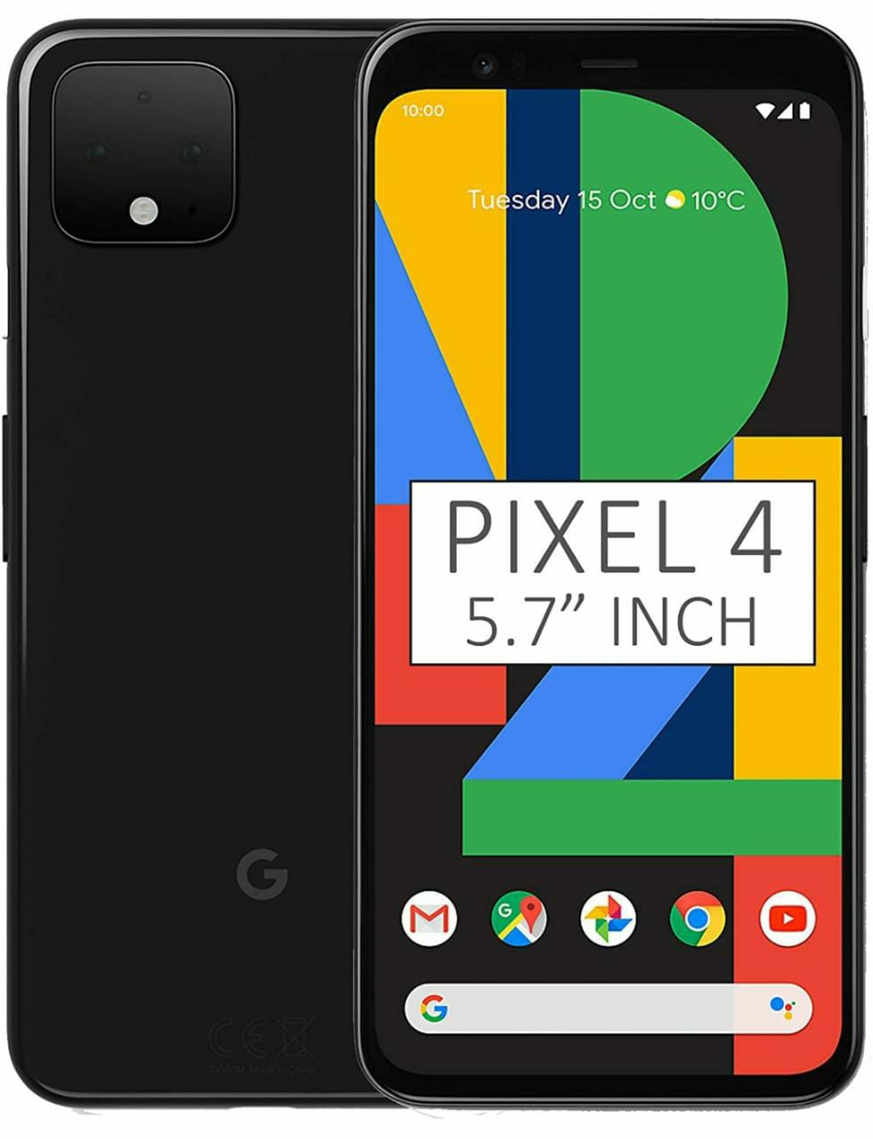 Google Pixel 4 (6GB RAM, 64GB Storage)(Renewed) - Black