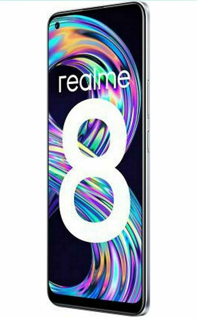 Realme 8 (6GB RAM, 128GB Storage)(Renewed) - Cyber Silver