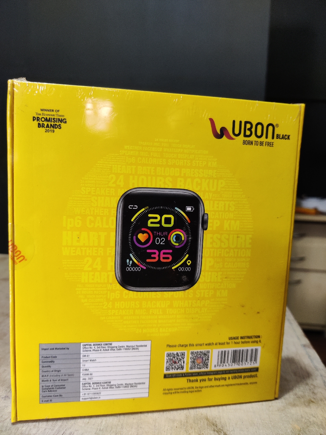 Ubon FITGURU 4.0 SW-61 Smartwatch Unboxing 💥 Full Review! | In this video  you will see the Ubon FITGURU 4.0 SW-61 Smartwatch 🔥 Best Smart Watch |  Buy Ubon FITGURU 4.0 SW-61