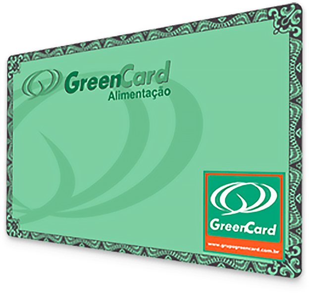 GREEN CARD ALIMENTAÇÃO