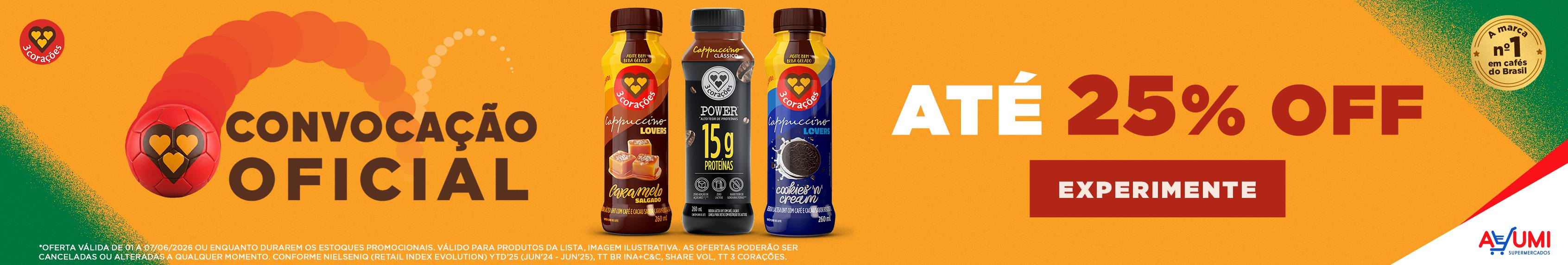 3 Corações