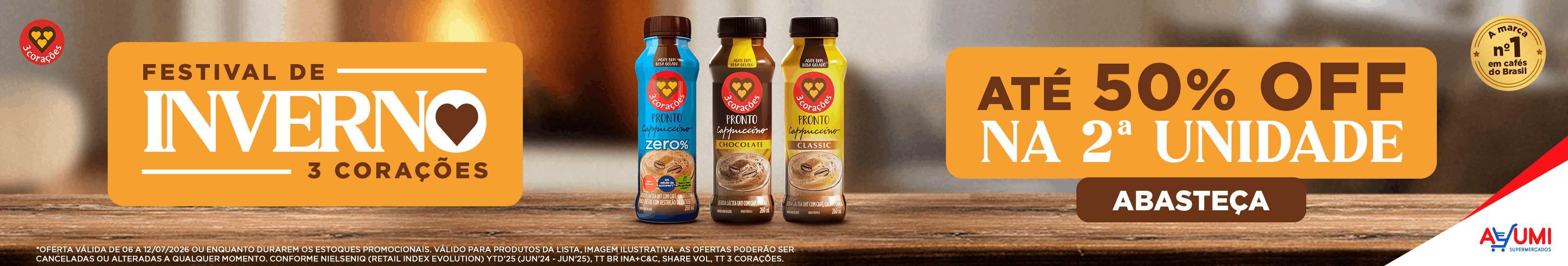3 Corações