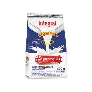 LEITE EM PÓ LA SERENISSIMA INTEGRAL INSTANTÂNEO 400 G