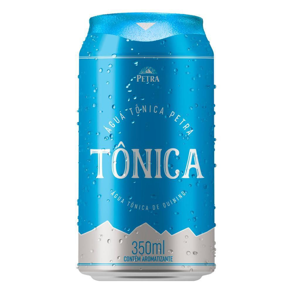 AGUA TONICA PETRA TRADICIONAL LATA 350 ML