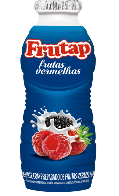 IOGURTE FRUTAP LÍQUIDO FRUTAS VERMELHAS 180 G
