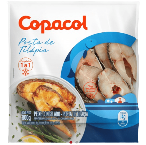 POSTA DE TILAPIA COPACOL 800 G