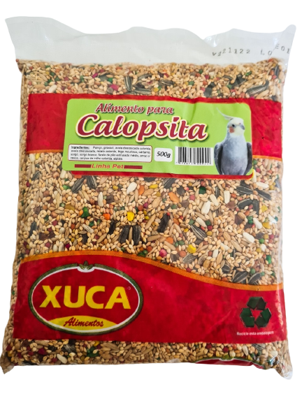 RAÇÃO P/ CALOPSITAS XUCA 500 G