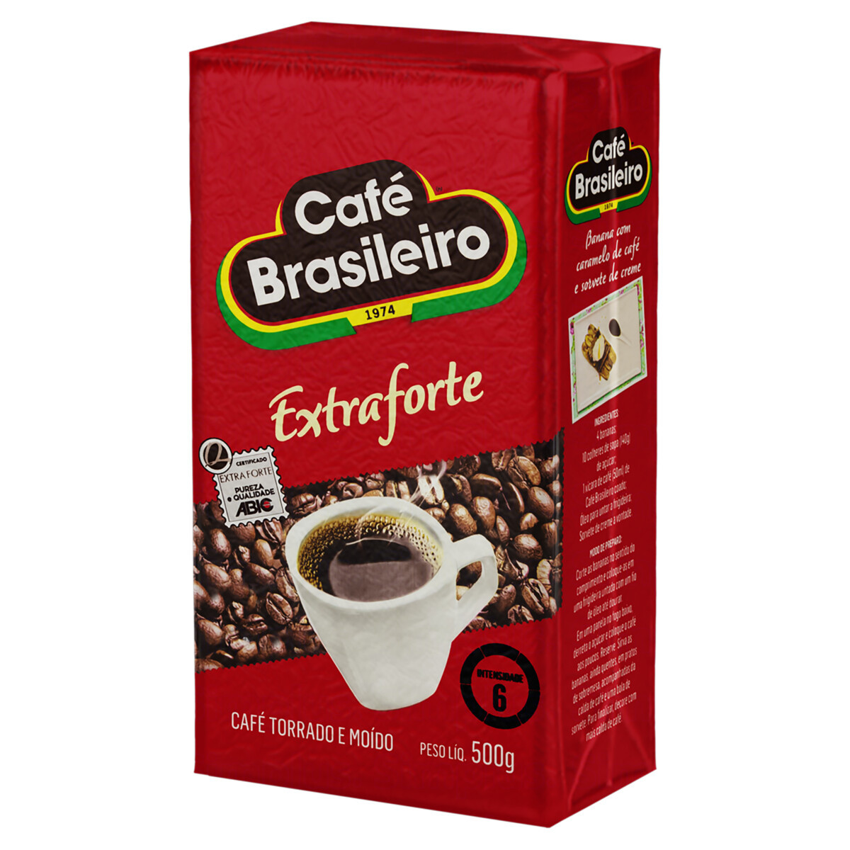 CAFE BRASILEIRO  EXTRA FORTE A VACUO 500 G