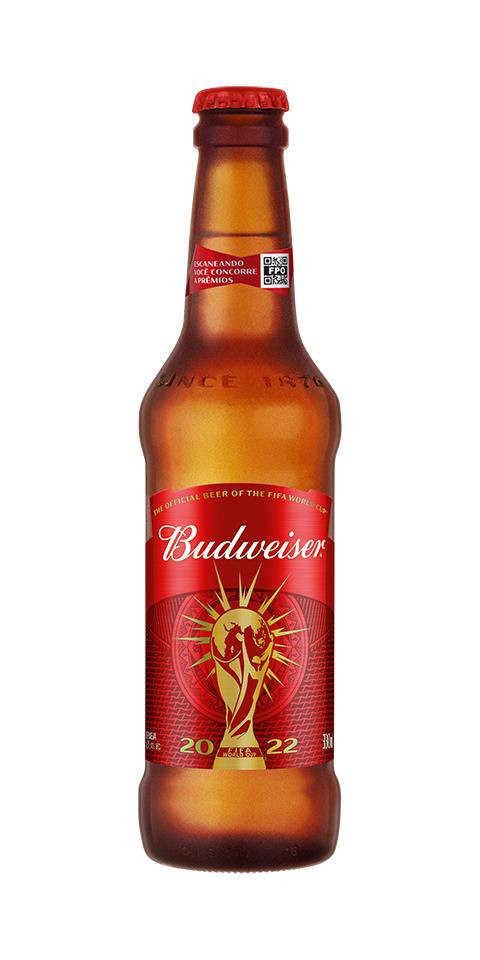 CERVEJA BUDWEISER LONG NECK 330 ML