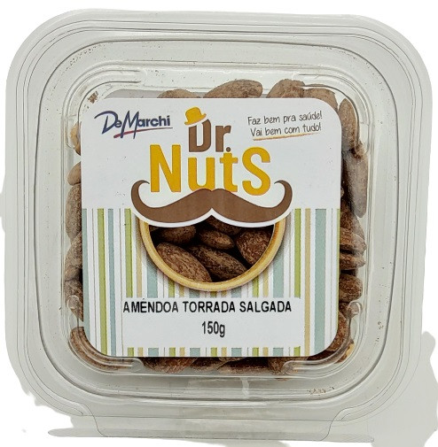 AMENDOA DR.NUTS TORRADA E SALGADA 150 G