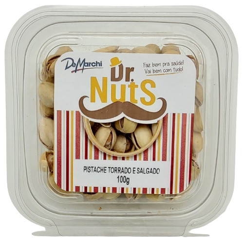 PISTACHE DR.NUTS TORRADO E SALGADO 100 G